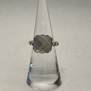 Pandora Mother of Pearl Sincerity Path 925 Sterling Silver Ring